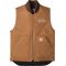 20-CT106676, Small, Carhartt Brown, Left Chest, Trust Company - Horizontal.